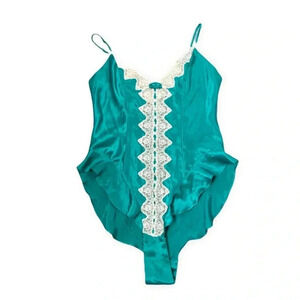 Vintage gold label Victoria’s Secret one piece lingerie